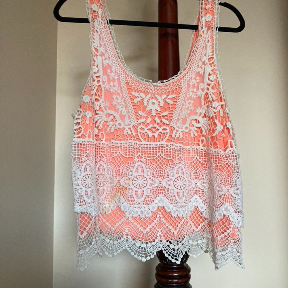 Urban Outfitters Crochet Crop Top